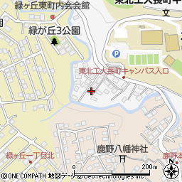 宮城県仙台市太白区二ツ沢6-5周辺の地図