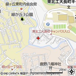 宮城県仙台市太白区二ツ沢6周辺の地図