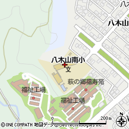 仙台市立八木山南小学校周辺の地図