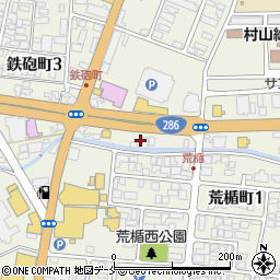 福興電気株式会社　山形支店周辺の地図