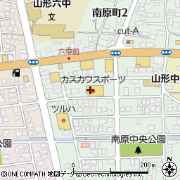 株式会社カスカワスポーツ　本店周辺の地図