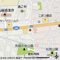 ベーカリー中村屋山形寿町店周辺の地図