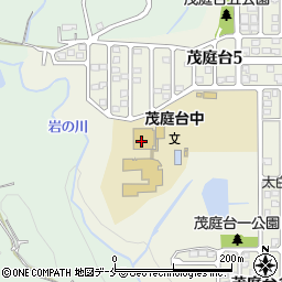 宮城県仙台市太白区茂庭台5丁目3周辺の地図