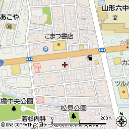 株式会社山形銀行　南四番町支店やまぎん住宅ローンプラザ山形南周辺の地図