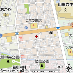 株式会社山形銀行　東青田支店周辺の地図