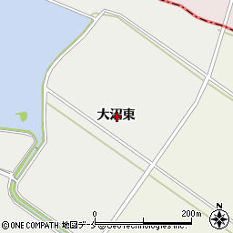 宮城県仙台市若林区荒井大沼東周辺の地図