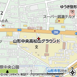 ルミエール松山周辺の地図