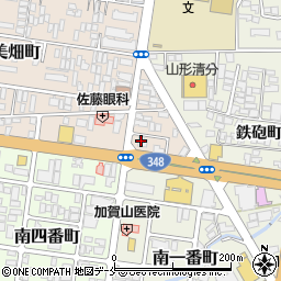 アーベン山形店周辺の地図