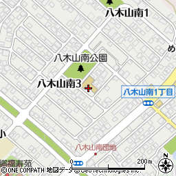 宮城県仙台市太白区八木山南周辺の地図