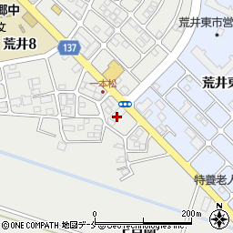 宮城県仙台市若林区荒井（広瀬前）周辺の地図