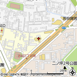 ネッツトヨタ仙台　遠見塚店周辺の地図