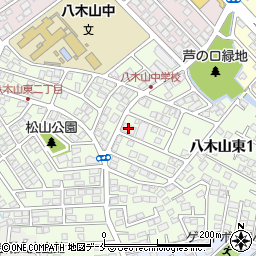 八木山シティハウス周辺の地図