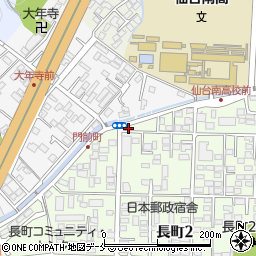 ミシンショップ　仙台店周辺の地図