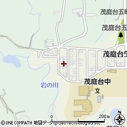 宮城県仙台市太白区茂庭台5丁目5周辺の地図