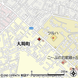 ローソン仙台大塒町店周辺の地図