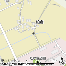 山形県山形市柏倉3689周辺の地図