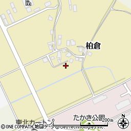 山形県山形市柏倉3687周辺の地図