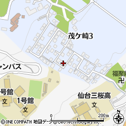 エマーブル茂ケ崎周辺の地図