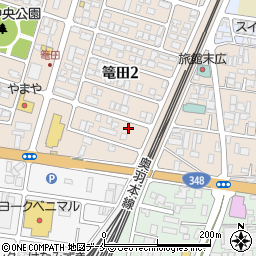 朴佐藤山形支店倉庫周辺の地図