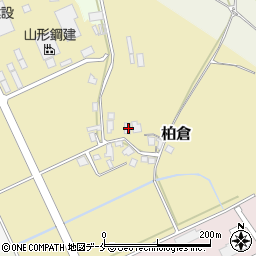 山形県山形市柏倉413周辺の地図