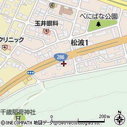 日新火災海上保険山形支店周辺の地図