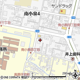 コンフォール南小泉周辺の地図