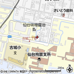 宮城県仙台市若林区南小泉3丁目21-36周辺の地図