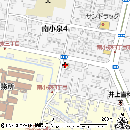 ローソン仙台南小泉四丁目店周辺の地図