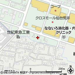 宮城県仙台市若林区なないろの里3丁目2周辺の地図