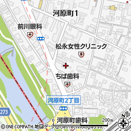マイスターコーティング　仙台北店周辺の地図