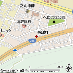 一新助家山形県庁前店周辺の地図