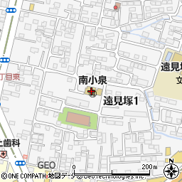 仙台市立　南小泉保育所周辺の地図