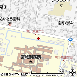 刑務所作業製品展示場周辺の地図