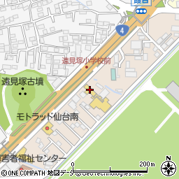 ベルクラシックアール・ベル・アンジェ仙台周辺の地図