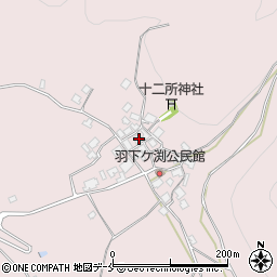 新潟県村上市羽下ケ渕693周辺の地図