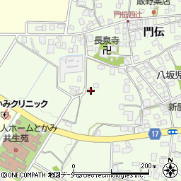 山形県山形市門伝1150周辺の地図