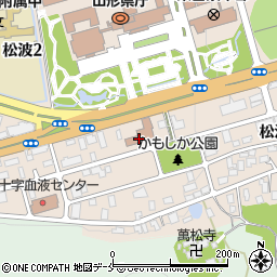 山形県自治会館周辺の地図