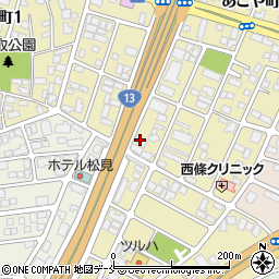 株式会社日本サーモエナー　山形営業所周辺の地図