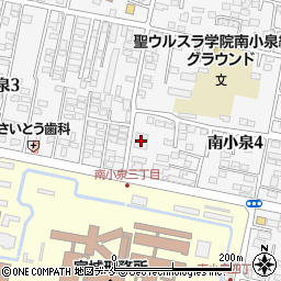 ＮＴＴ東日本南小泉交換所周辺の地図