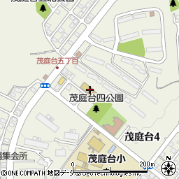 学校法人瑞鳳学園茂庭幼稚園周辺の地図