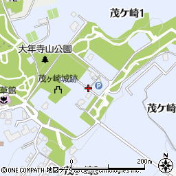 宮城県仙台市太白区茂ケ崎周辺の地図