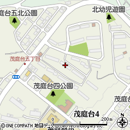 仙台市茂庭第１市営住宅周辺の地図