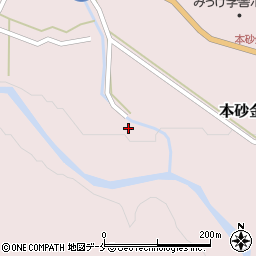 宮城県柴田郡川崎町本砂金野中周辺の地図