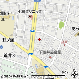 宮城県仙台市若林区荒井7丁目3-7周辺の地図