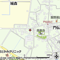 山形県山形市門伝37周辺の地図