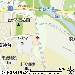 山形県山形市門伝2425周辺の地図