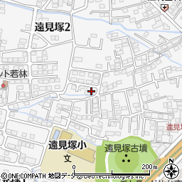 遠見塚二丁目南公園周辺の地図