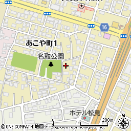 山形県山形市あこや町1丁目15-28周辺の地図