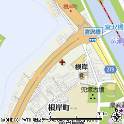 ロイヤルホスト仙台根岸店周辺の地図