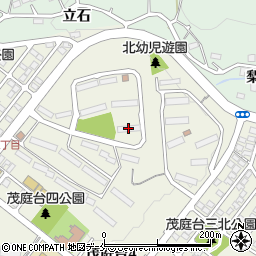 仙台市茂庭第１市営住宅周辺の地図